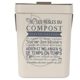 Poubelle à compost 5L avec...