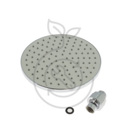 Pomme de douche gris c onega