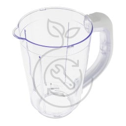 BOL 1,5L PALSTIQUE BLANC