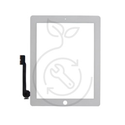 VITRE TACTILE IPAD3-BLANC